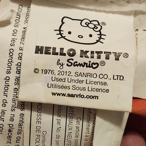 Hello Kitty Red and Pink Kids Backpack - Picture 3 of 5